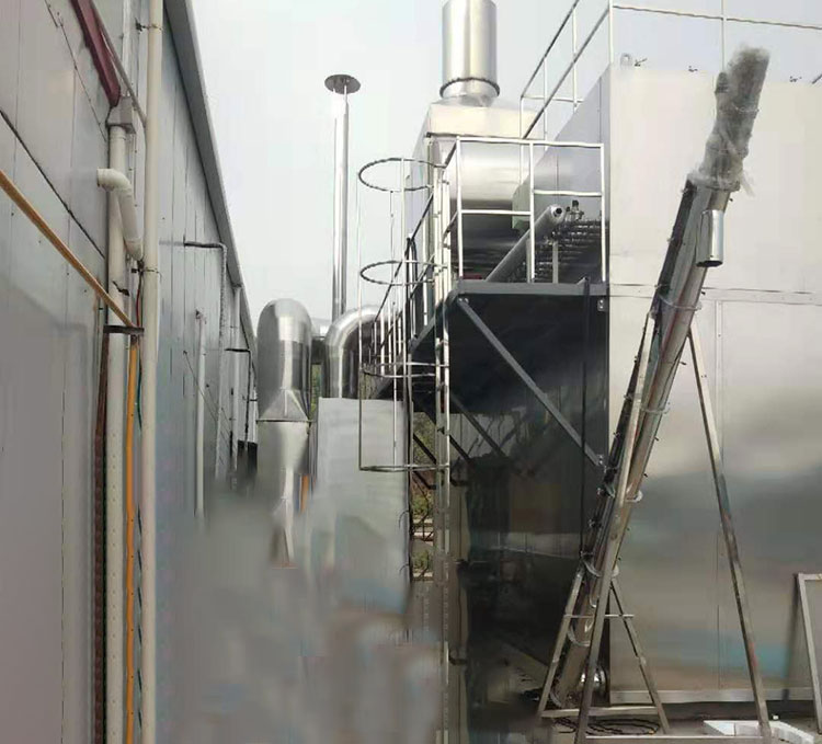 智能化槳葉干燥機(jī)結(jié)構(gòu)緊湊，設(shè)備占地面積小